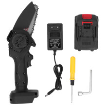 Mini Lightweight Chainsaw Handheld Portable Cordless Rechargeable Chainsaw for Garden 100?240V EU Plug