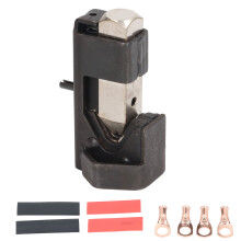 Hammer Lug Crimper Tool Combo with Terminal Heat Shrink Tube for 8?0AWG Battery Welding Cables