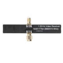 Notch Filter ABS 868MHZ 915MHZ 1.2?1.3GHz VRX Notch Image Transmission Filter for Remote Monitoring