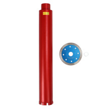 2.5in Core Drill Bit 5/8?11 Thread Hole Drilling Saw Alloy Steel Diamond Hole Opener for Concrete Red Brick Marble Wall
