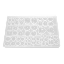 Stone Resin Mold Various Shape Eco Friendly Flexible Easy Demoulding Reusable Jewelry Silicone Mold for DIY