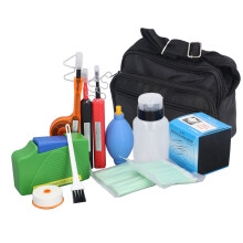 12 Pcs Fiber Optic Cleaning Kit 1.25mm 2.5mm SC FC ST LC MU MPO MTP Optical Fiber Connector Cleaner