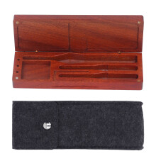 Soldering Iron Storage Wooden Box Electric Soldering Iron CNC Processing Storage Items for TS80P