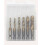 6Pcs Threaded Drill Taps High Speed Steel Composite Thread Tapping Tool for Drilling Short Type 1