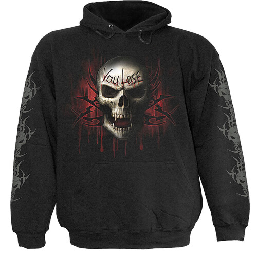 Spiral - GAME OVER - Kids Hoody Black