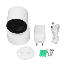 WiFi Security Camera 2.4G 1296P Voice Intercom Infrared Night Vision Motion Tracking Indoor Security Camera 110?240V EU