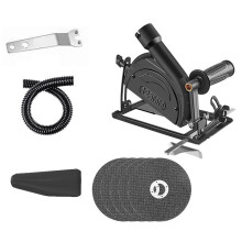 Grinder Dust Cover Cutting Machine Base Stand Dust Cover Rustproof Grinder Hood for 100-125 Type Angle Grinder