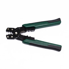 320pcs Crimp Terminal with Pliers Set 10-in-1 Crimp Terminals Kit U Shaped O Shaped Cold Pressed Bare Terminals Box