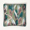 Homescapes (Light Green) Botanical Leaf Cushion, 45 x 45cm 1