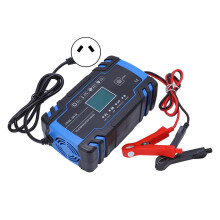 Smart Battery Charger ABS Shell Automatic Automotive Charger with Cooling Fan for AGM AC 100?240V AU Plug