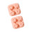 Easyly Release Tulips Shape Ice Cubes Tray Silicones for-Pink 1