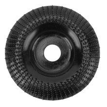 Wood Carving Disc Stable No Deformation Sturdy Construction Woodworking Grinding Plate Shaping Wheel Black