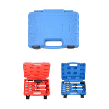 11 Pcs Adjustable Clutch Centering Shaft Alignment Tool Kit Clutch Installation Demount Tool Set Clutch Hole Correcting Tool with PE Storage Box