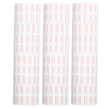 30 Rolls 15000Pcs Labels Price Stickers Single Row Tag Paper for MX5500 Gun Labeller 21x12mm