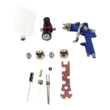 HVLP Spray Gun Painting Gun Sprayer Spray Machine Airbrush Paint Spray Tool with 3pcs Nozzles for Car Furniture Spray Painted