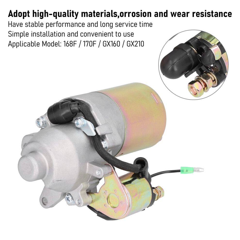 Starter Motor for Gasoline Generator