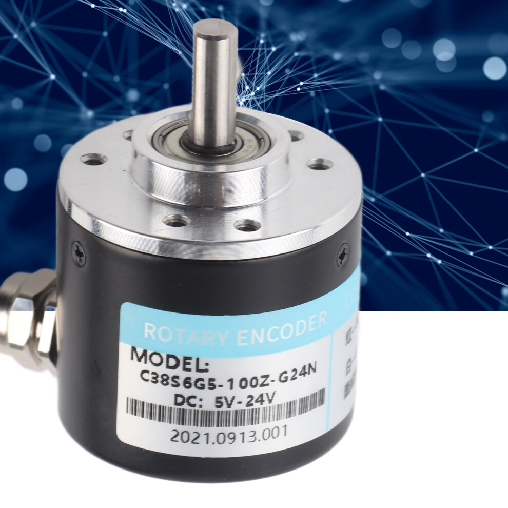 Photoelectric Encoder Abz 3-Phase Dc5-24V With Solid Shaft For Automation 100Z 3021391859074