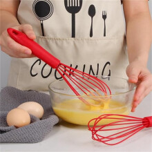 2Pcs Silicone Whisk, NonScratch, Dishwasher Safe, 10", for Eggs, Milk Frothing, Blending – under $5