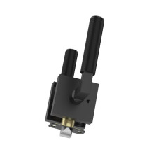 Heavy Duty Interior Door Levers Bathroom Door Handles-Black