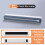 Plastic Wrap Cutter with Suction Cup and Magnet, Adjustable 1