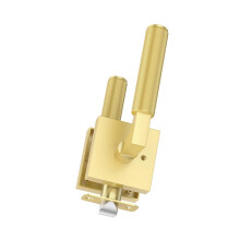 Heavy Duty Interior Door Levers Bathroom Door Handles-Gold
