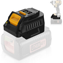 Adapter für Black & Decker 40V-Akkus auf De*walt-Akkus, Adapter für Black & Decker 40V-Akkus zur Verwendung mit De*walt 20V-Akkugeräten