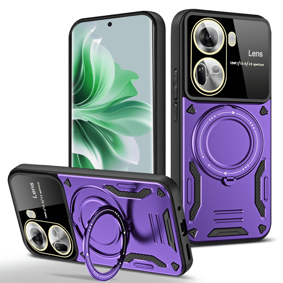Shockproof Armor Case With Ring Bracket For Realme C55/C53/N53/N55/11 Pro+/12 Pro+ Â Compatible With Realme 12 Pro Plus 9489952810591