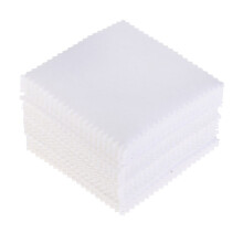 8x8 cm-es színes tisztító-polírozó kendő, puha, tiszta, törlőkendő ékszereszközökhöz * 100
