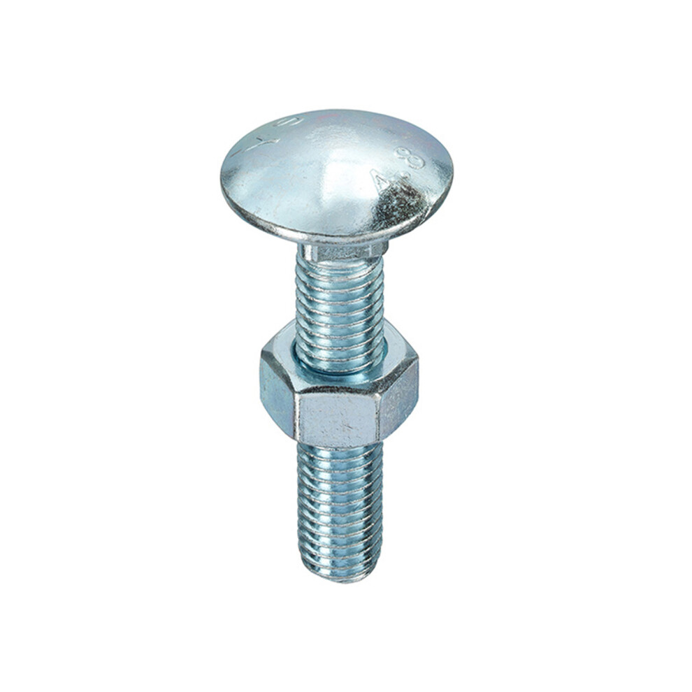 Unifix Grade 4.8 Cup Square Hex Bolts & Nuts M6 X 35 - Box Of 200 5014196472041