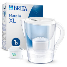 BRITA Marella XL Water Filter Jug White (3.5L) incl. 1x MAXTRA PRO