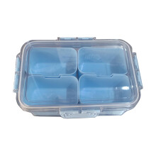 Snackle Box tároló, átlátszó, snack rendező, 6 db-os csomag