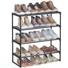 SONGMICS 4-Tier Shoe Rack, Shoe Storage