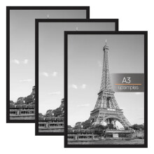 upsimples 3 Pack A3 Picture Frame - A3 Picture Frame Black for Photo G