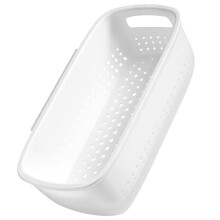 Passoire double couche blanche PP1pièce