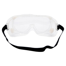 Lunettes de sécurité TOP-MAX, lunettes de protection enveloppantes, taille unique, verres en polycarbonate transparents