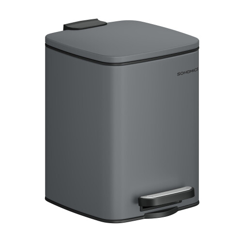 Songmics SONGMICS Kitchen Bin, 1.6-Gallon (6 L) Trash Bin,