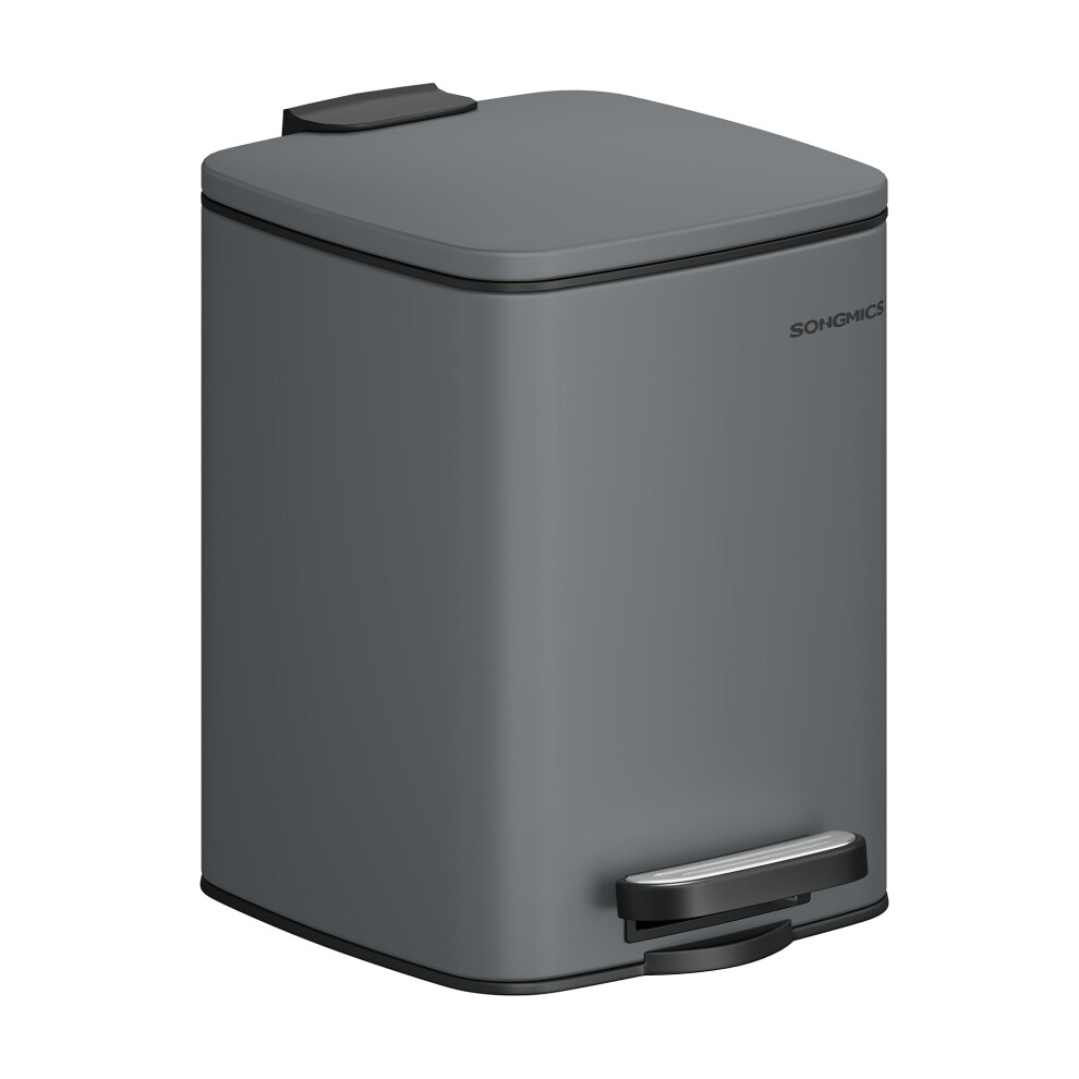 Songmics Kitchen Bin, 1.6-Gallon (6 L) Trash Bin,
