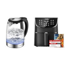 COSORI Kettle and Toaster Sets 3000W Rapid Boil Kettle Toaster Air Fryer 5