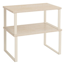SONGMICS Spice Rack, Set of 2 Cupboard Shelf