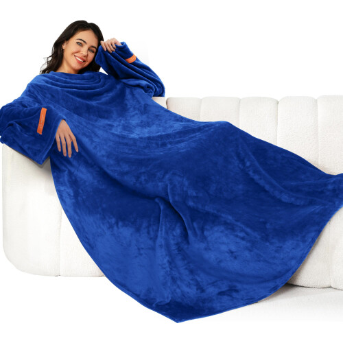 Winthome Blanket with Sleeves, for Women Men