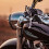Motorcycle Wing Side Mirror Pair Black Plastic 6
