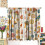 Retro Mushroom Curtains Boho Daisy Pattern 63" W x 63" L 3