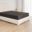 Bedding Soft Microfibre Single Fitted Sheet with 1