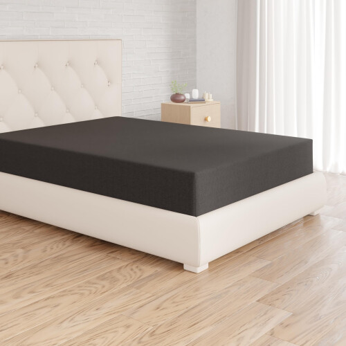 Bedding Soft Microfibre Single Fitted Sheet with