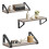 VASAGLE VASAGLE Wall Shelf,Set of 3, 2 Mounting Options, 1