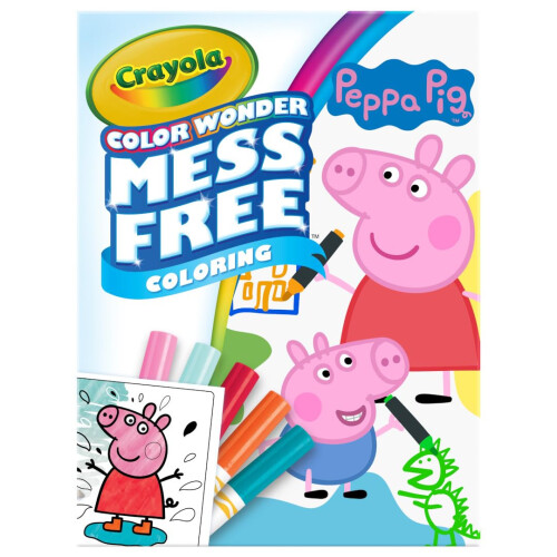 Crayola CRAYOLA Peppa Pig Color Wonder Activity Set