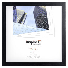 Hampton Frames Square Picture Frame 30x30cm Black