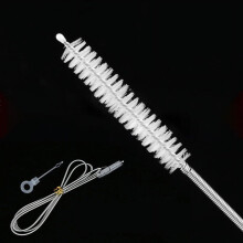 Curățător de scurgere flexibil cu arc galvanizat pentru frigidere – Instrument compact de curățare a țevilor, rezistent la rugină (M),