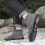 Women's Waterproof Insulated Snow Boots Grey Size 9.5 6