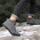 Women's Waterproof Insulated Snow Boots Grey Size 9.5 7